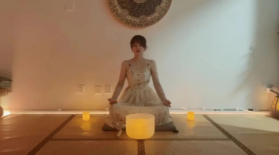 导师静坐示范
